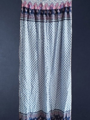 A-Style Strapless Long Dress like new, colorful, size XXL