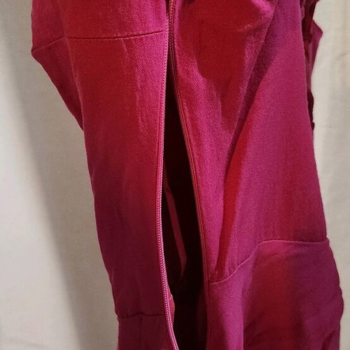 Pink Bershka dress like new with back cords and neck tie