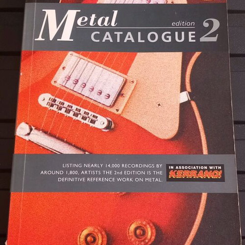 MusicMaster Metal Catalogue 2nd Edition 1994 used