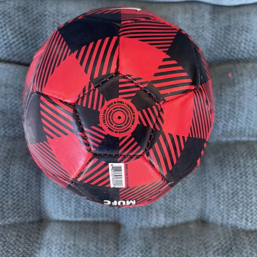 Nike mini ball red used, circumference 45cm
