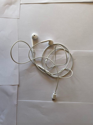 Apple Earpods In-ear handsfree ακουστικά με βύσμα Lightning λευκό σαν καινούργιο