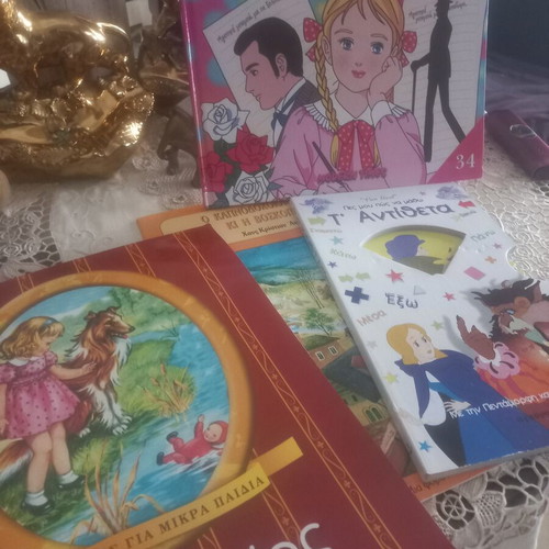 Children's vintage fairy tale books set of 4, unused, 90's