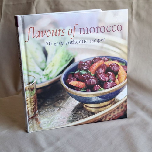 Flavours of Morocco cookbook like new, 70 authentic recipes