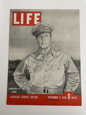 Life vintage περιοδικό 1945 μεταχειρισμένο, αγγλικό