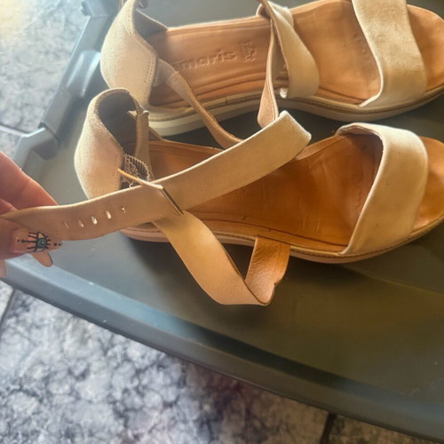 Platform shoes in good condition, size 39