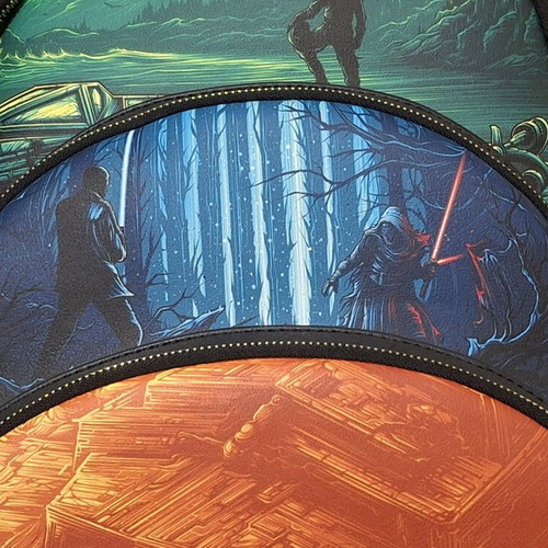 Loungefly Star Wars The Force Awakens Disney100 backpack new