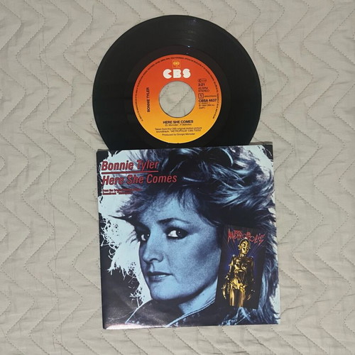 Vinyl 7” Single Bonnie Tyler – Here She Comes like new