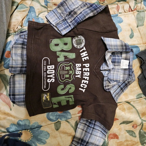 Baby clothing set used for 12-month-old boy