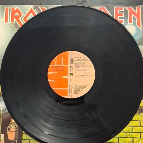 Iron Maiden vinyl record
