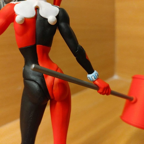 DC Batman Joker Harley Quinn 6' figures used
