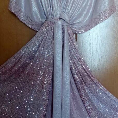Dusty Pink Kimono Dress from Mya Collection by Dimitra Nika like new, size M/L