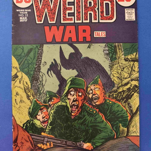 Weird War Tales 12 comic book used, English