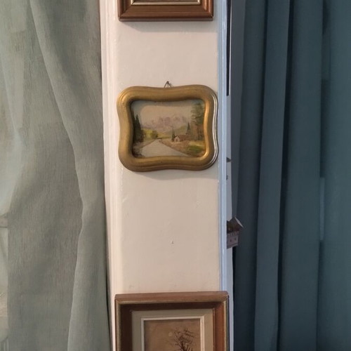 Triptych oil paintings on canvas like new