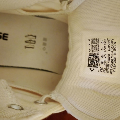 Converse Chucks 159547C Side Street Mid 44 EU White like new