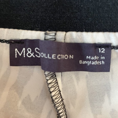 Pants black and white, like new