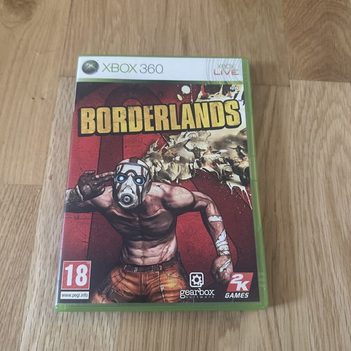 Borderlands Xbox 360 game like new
