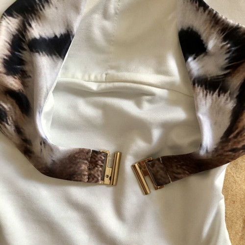 Sugarfree one-piece swimsuit XL with tiger print