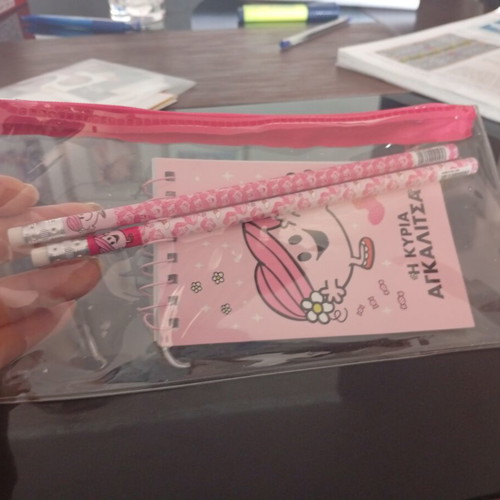 Little Miss stationery set new with 2 pencils and notepad