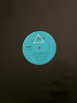 Ninja Man and Flourgon 12 inch vinyl used