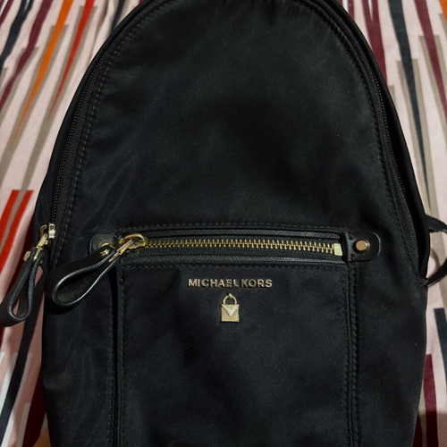 Michael Kors mini backpack like new, black