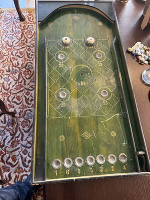 Vintage pinball used tabletop game 1930-1940