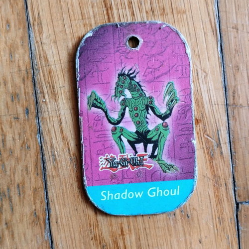 Yugioh μεταλλική τάπα Shadow Ghoul μεταχειρισμένη