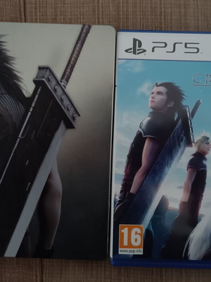 Final Fantasy VII Crisis Core Reunion PS5 with steelbook like new