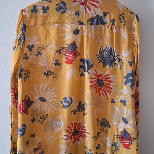 Viscose floral shirt United Colors of Benetton used, multicolor