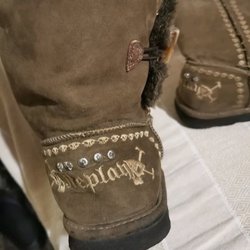 Replay women's boots used, suede, size 39