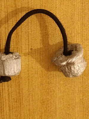 Begleri made of recycled aluminum, handmade, new