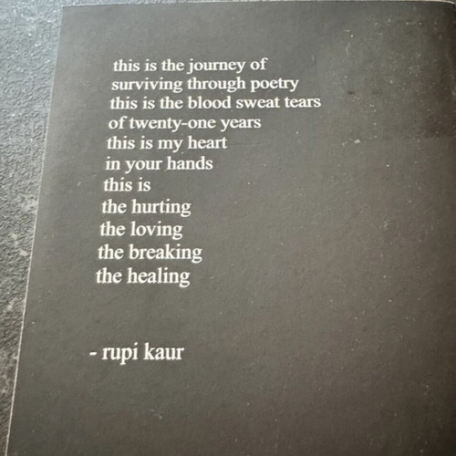 Book Milk and Honey by Rupi Kaur used