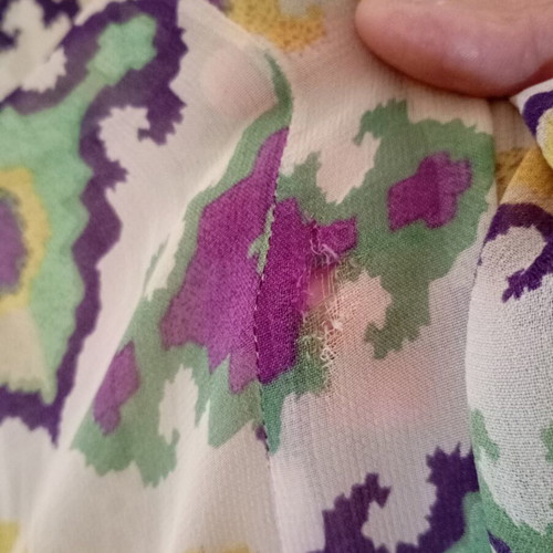 Ada Kamara caftan used, size M, multicolor viscose