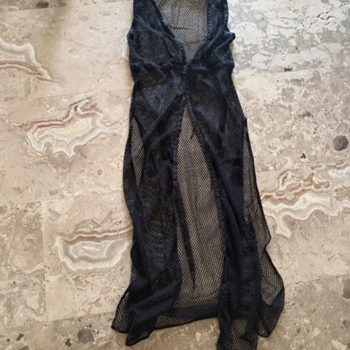 Med beach net like new, black, size S