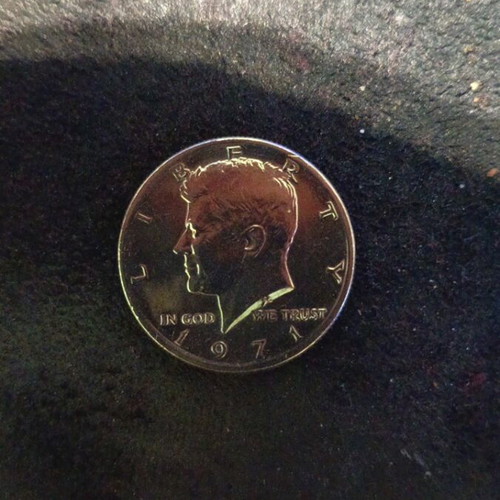 Kennedy Half Dollar 1971 like new collectible American coin