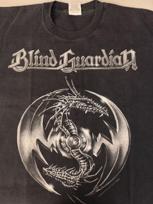 Blind Guardian Tour XL T-Shirt 2002 used, heavy metal merch