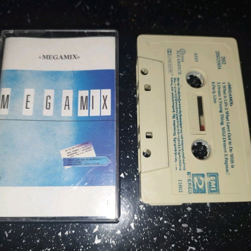 Megamix 80 cassette tape used in very good condition