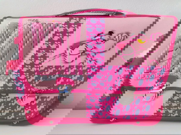 ΤΣΑΝΤΑ ΣΧΟΛΕΙΟΥ PINK PANTHER(NICKI)