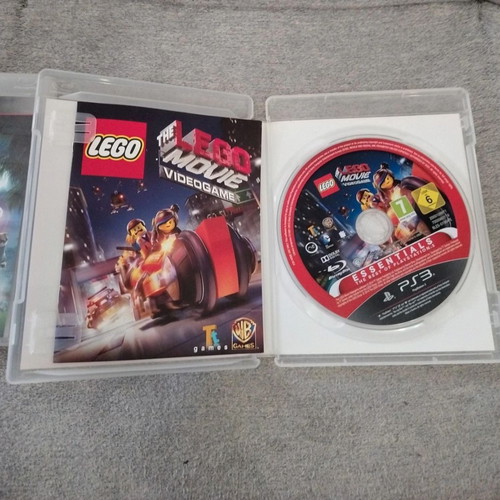 Lego Movie and Lego Jurassic World PS3 games