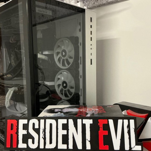 Resident Evil decorative logo new, PLA