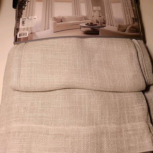 Curtain new gray 229x140 cm