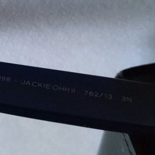 Ray-Ban Jackie Ohh II sunglasses used, model RB4098, burgundy
