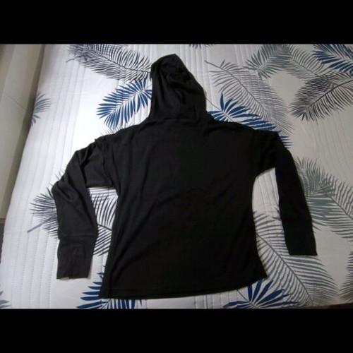 Shein black hoodie sweatshirt like new, size S