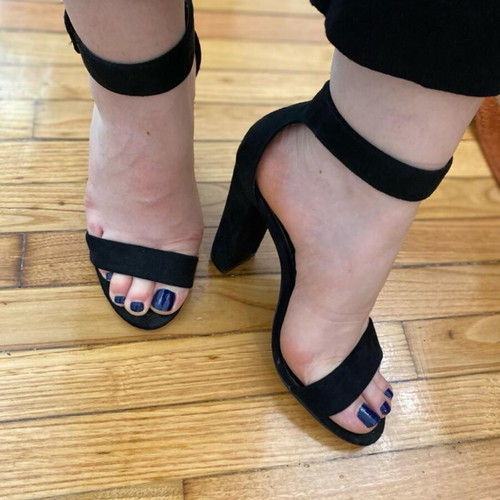 Joalice Black Heels Like New Size 38