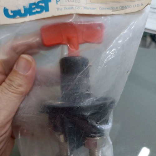 Guest USA boat battery master switch new heavy-duty with removable key