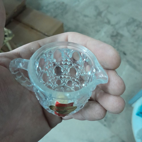 Mini Crystal Milk Jug Anna Hutte new
