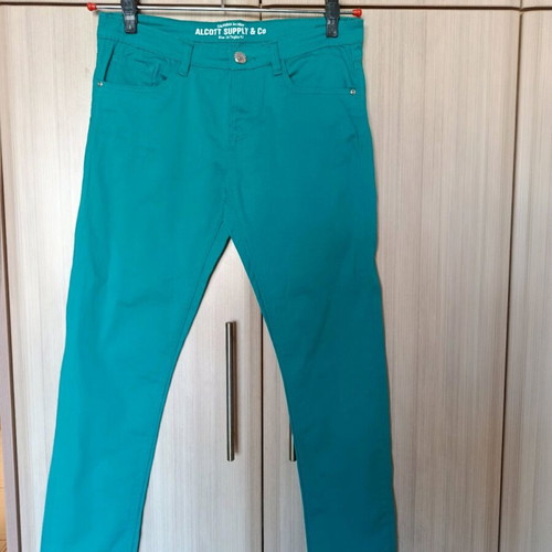 Alcott skinny low-rise petrol pants like new size 28