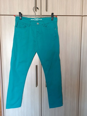 Alcott skinny low-rise petrol pants like new size 28