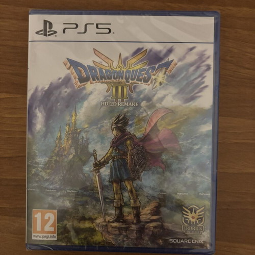 Dragon Quest III HD-2D Remake PS5 game new