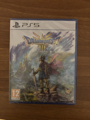 Dragon Quest III HD-2D Remake PS5 game new