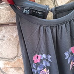 Bonprix top grey size 40/42 like new with elastic hem